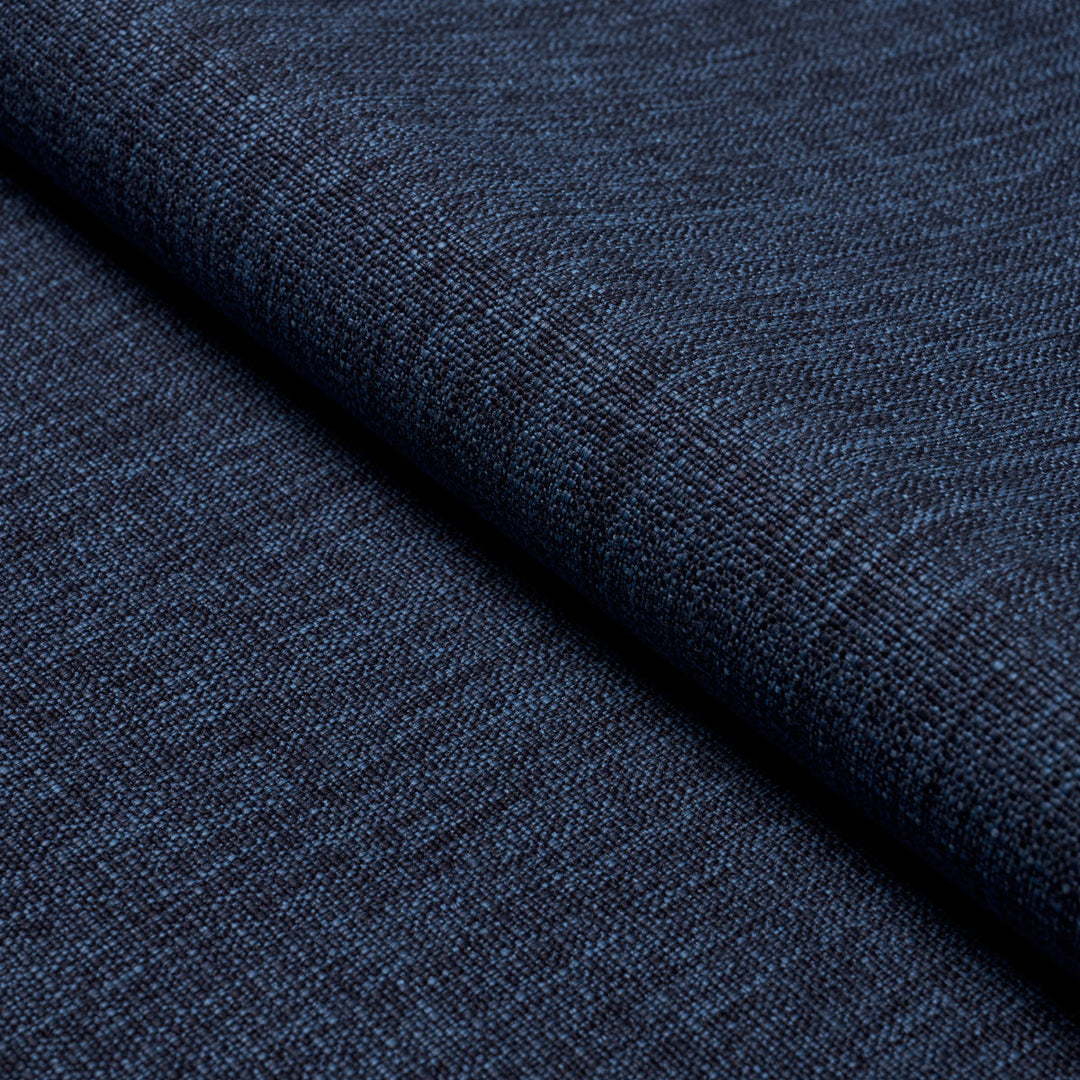 Schumacher Fabric Archie Indoor/Outdoor - Navy
