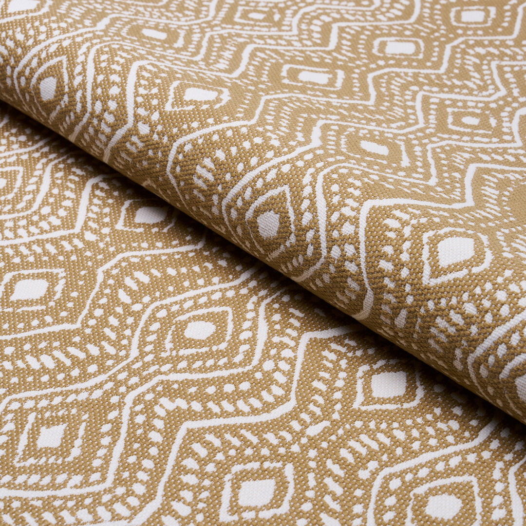 Schumacher Fabric Colma Indoor/Outdoor - Flax