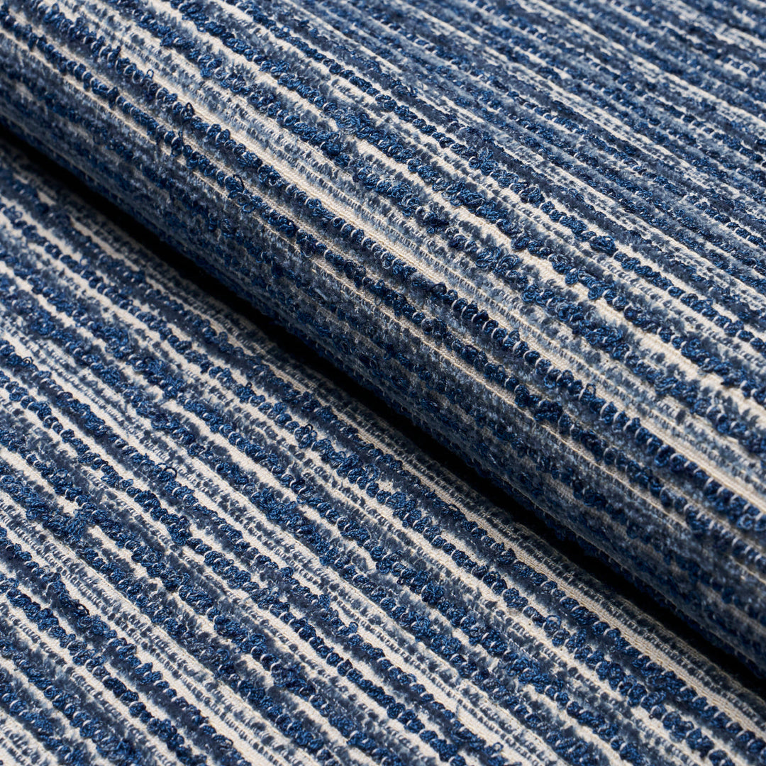 Schumacher Fabric Stucco Texture Indoor/Outdoor - Indigo