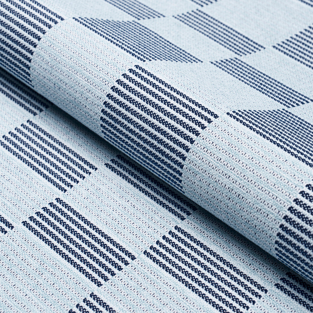 Schumacher Fabric Morro Indoor/Outdoor - Chambray