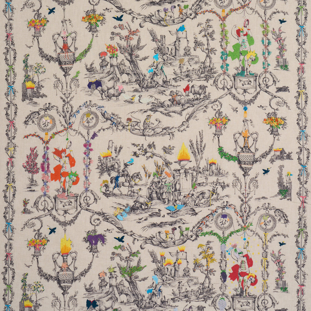 Schumacher Fabric La Liberte Americaine Toile - Multiverse