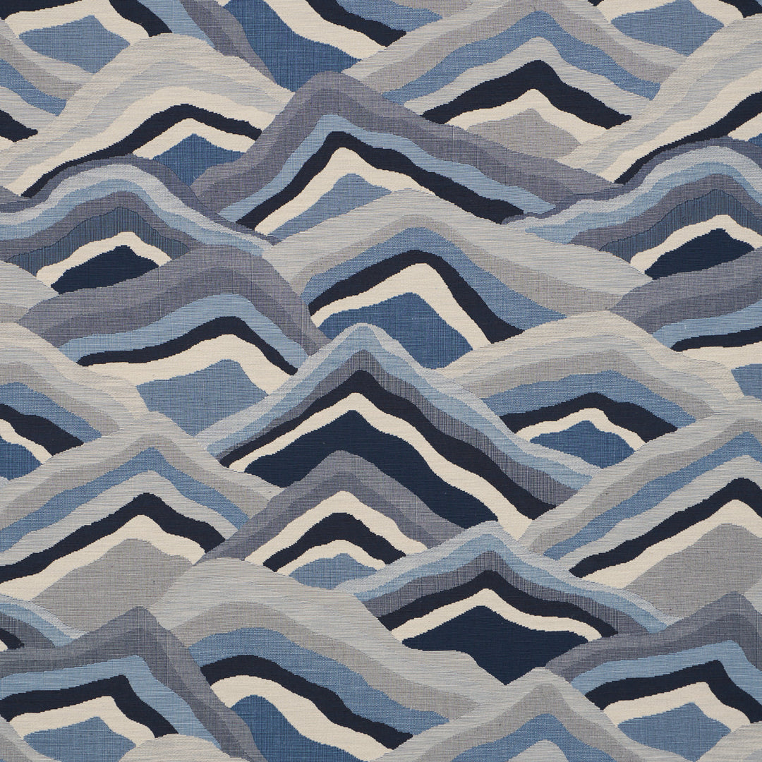 Schumacher Fabric Avala Hills - Ocean