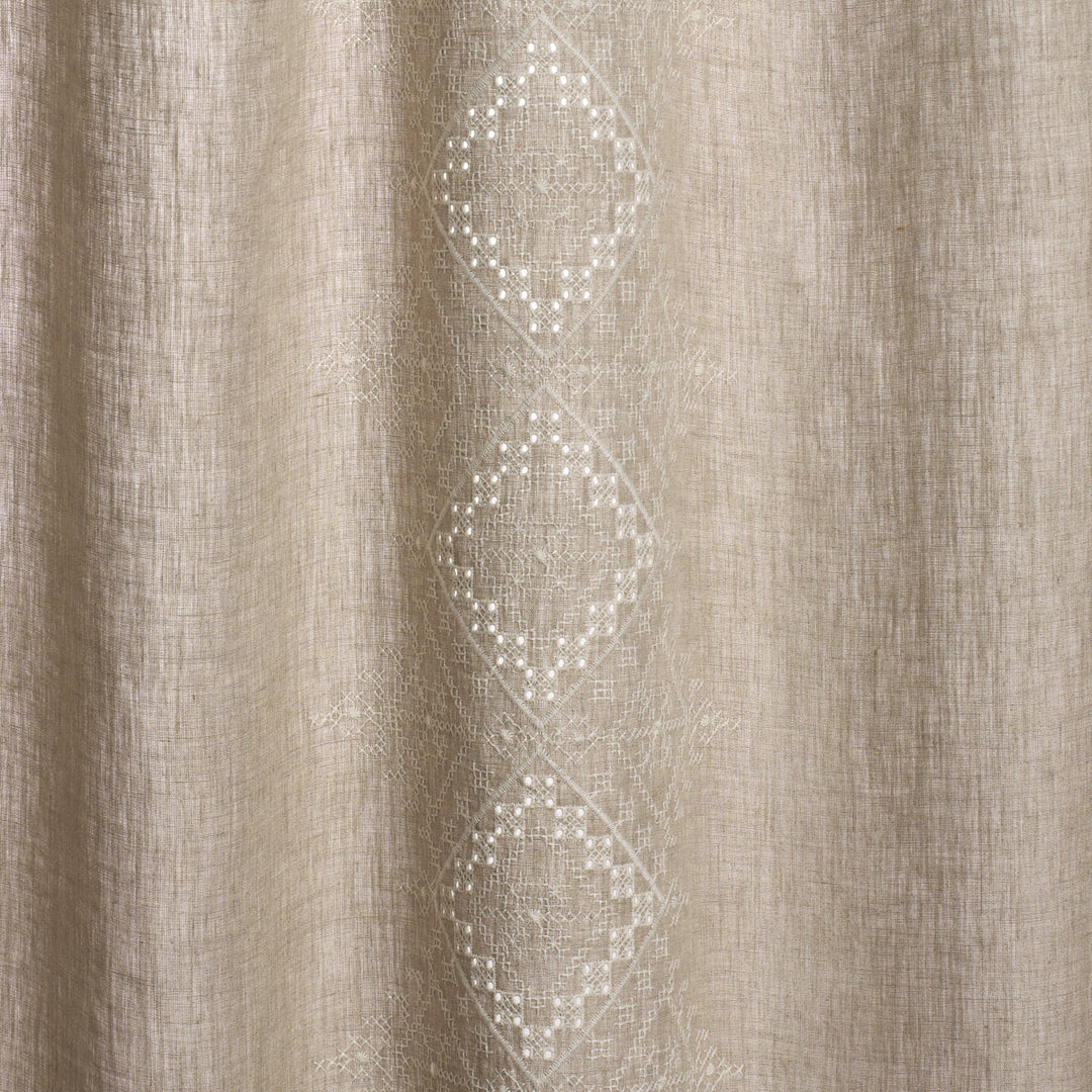 Schumacher Fabric Birgitta Sheer - Linen