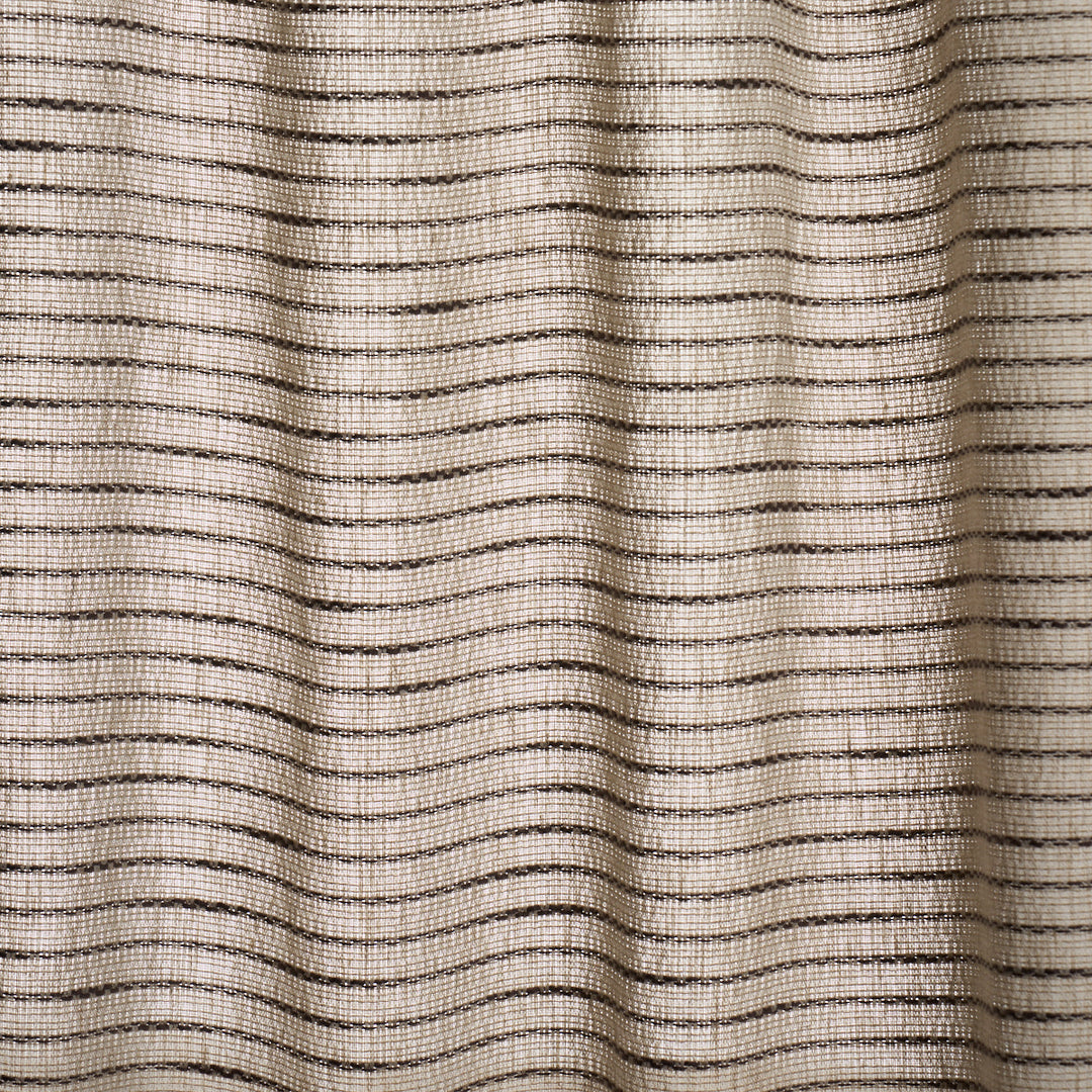 Schumacher Fabric Sea Drift Sheer - Java & Natural