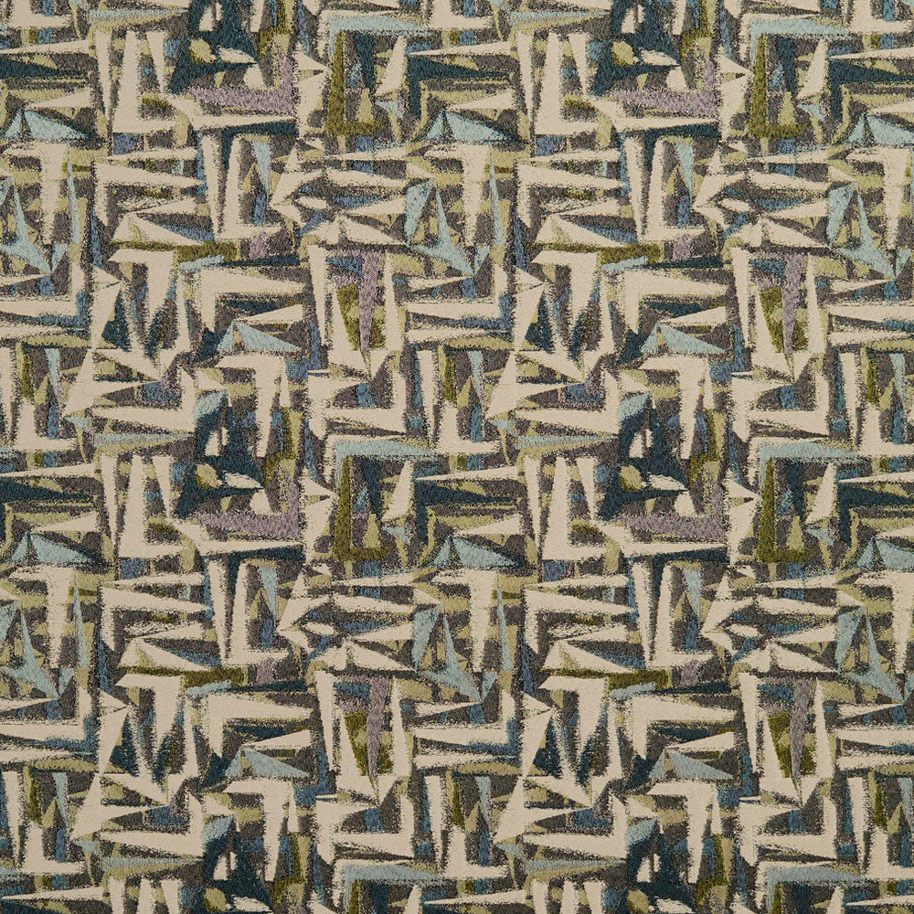 8517 Meadow/Abstract by Charlotte Designer Fabric Contemporary Wovens 100% Woven Polyester Asia Exceeds 100,000 Wyzenbeek Rubs (Heavy Duty) Horizontal: 15" x Vertical: 15" 54 Inches - Swanky Fabrics -