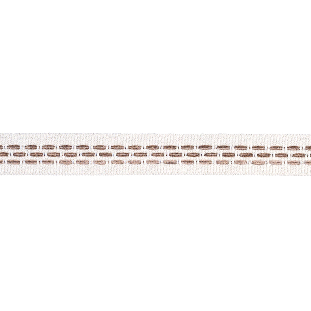 Schumacher Trim Portola Tape Narrow Indoor/Outdoor - Flax
