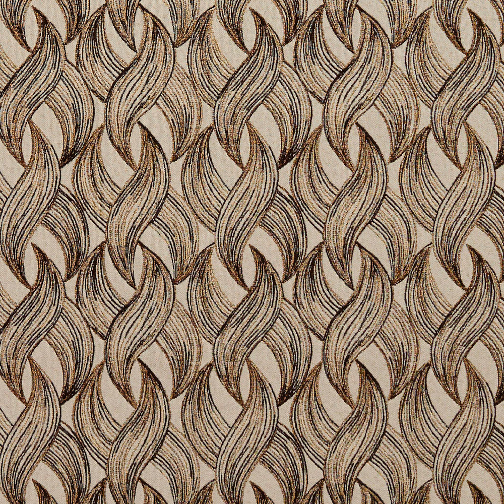8521 Gold by Charlotte Designer Fabric Contemporary Wovens 100% Woven Polyester Asia Exceeds 100,000 Wyzenbeek Rubs (Heavy Duty) </p><p>Repeat: Horizontal: 3.75" x Vertical: 4" 54 Inches - Swanky Fabrics -