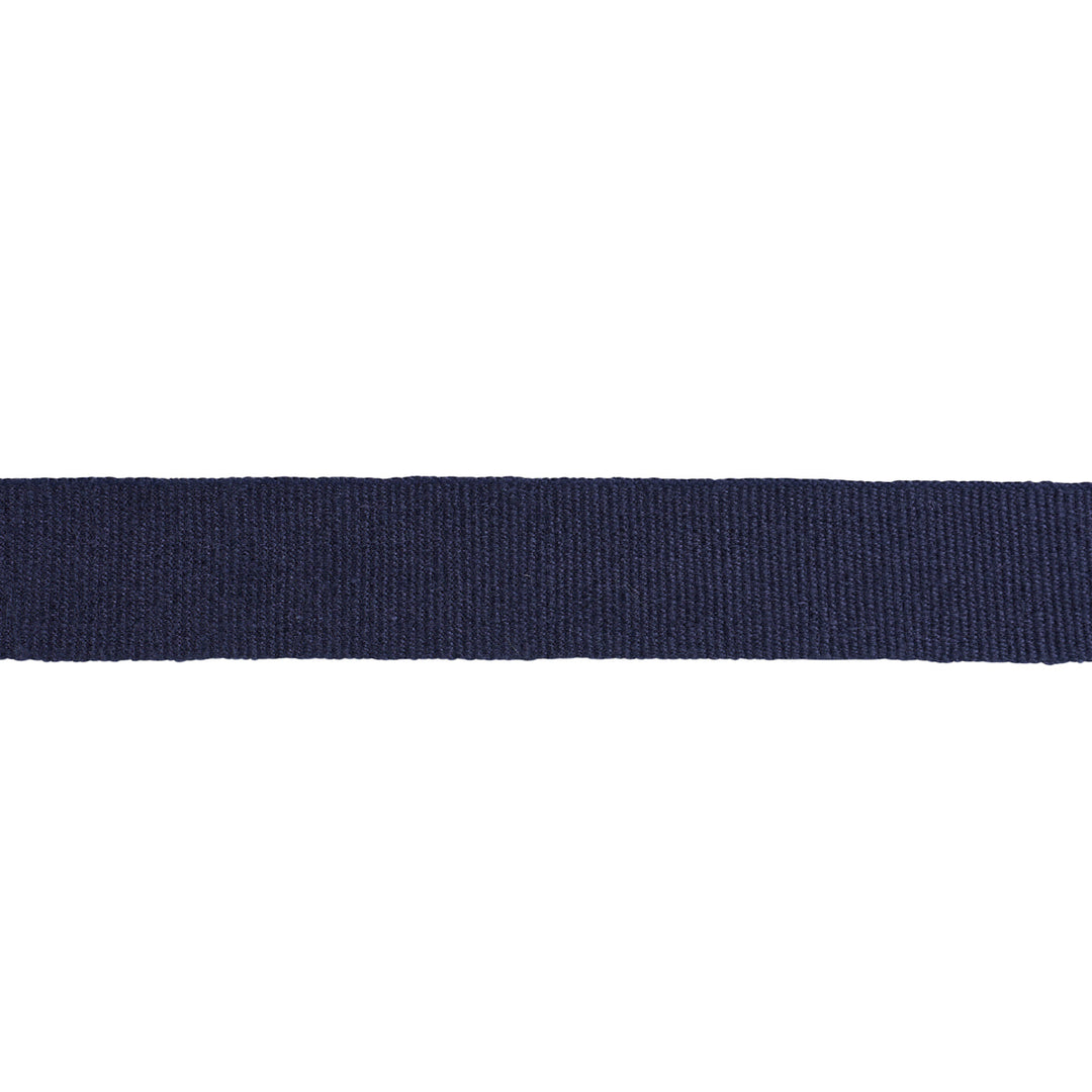 Schumacher Trim Mathias Linen Tape Medium - Navy
