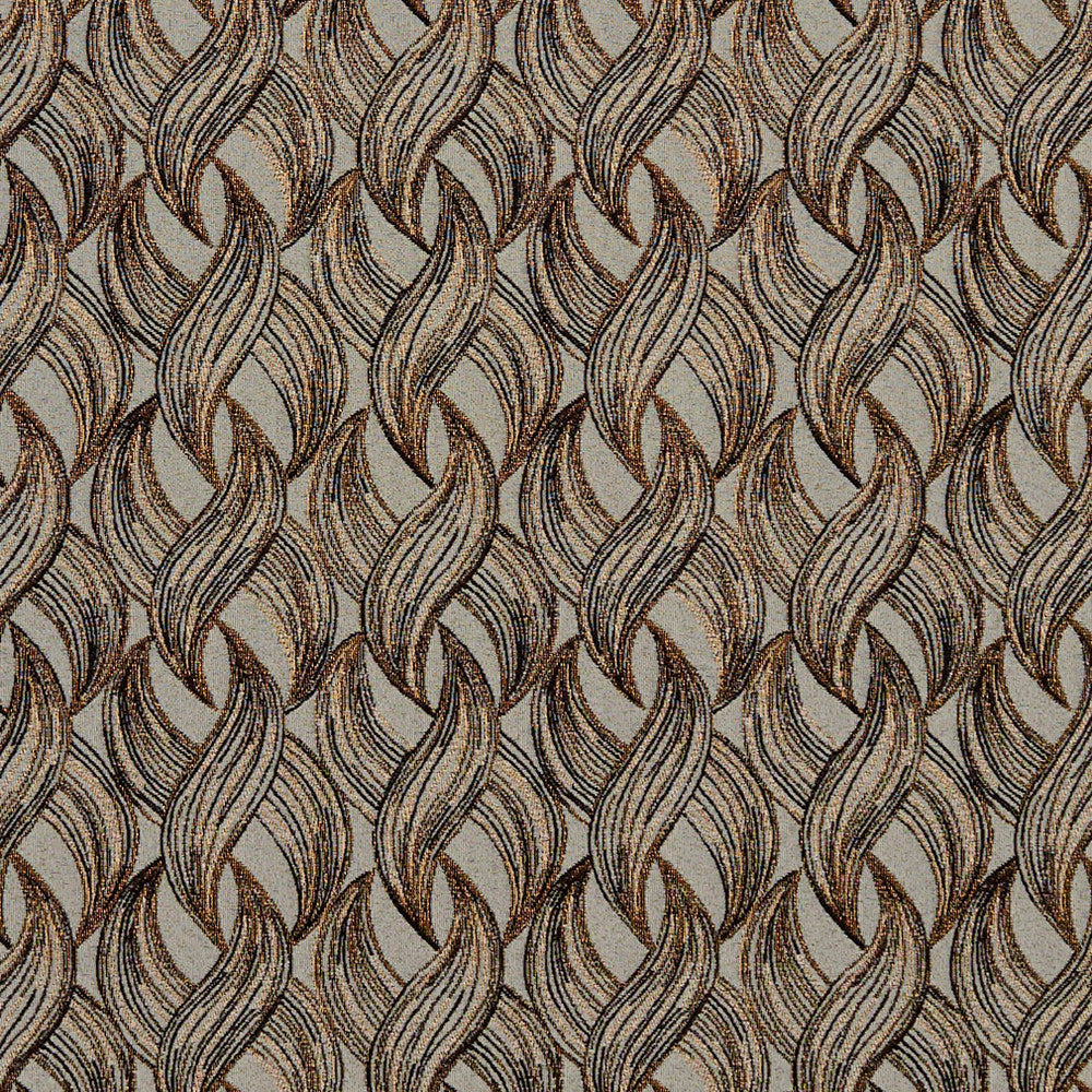 8523 Curry by Charlotte Designer Fabric Contemporary Wovens 100% Woven Polyester Asia Exceeds 100,000 Wyzenbeek Rubs (Heavy Duty) </p><p>Repeat: Horizontal: 3.75" x Vertical: 4" 54 Inches - Swanky Fabrics -