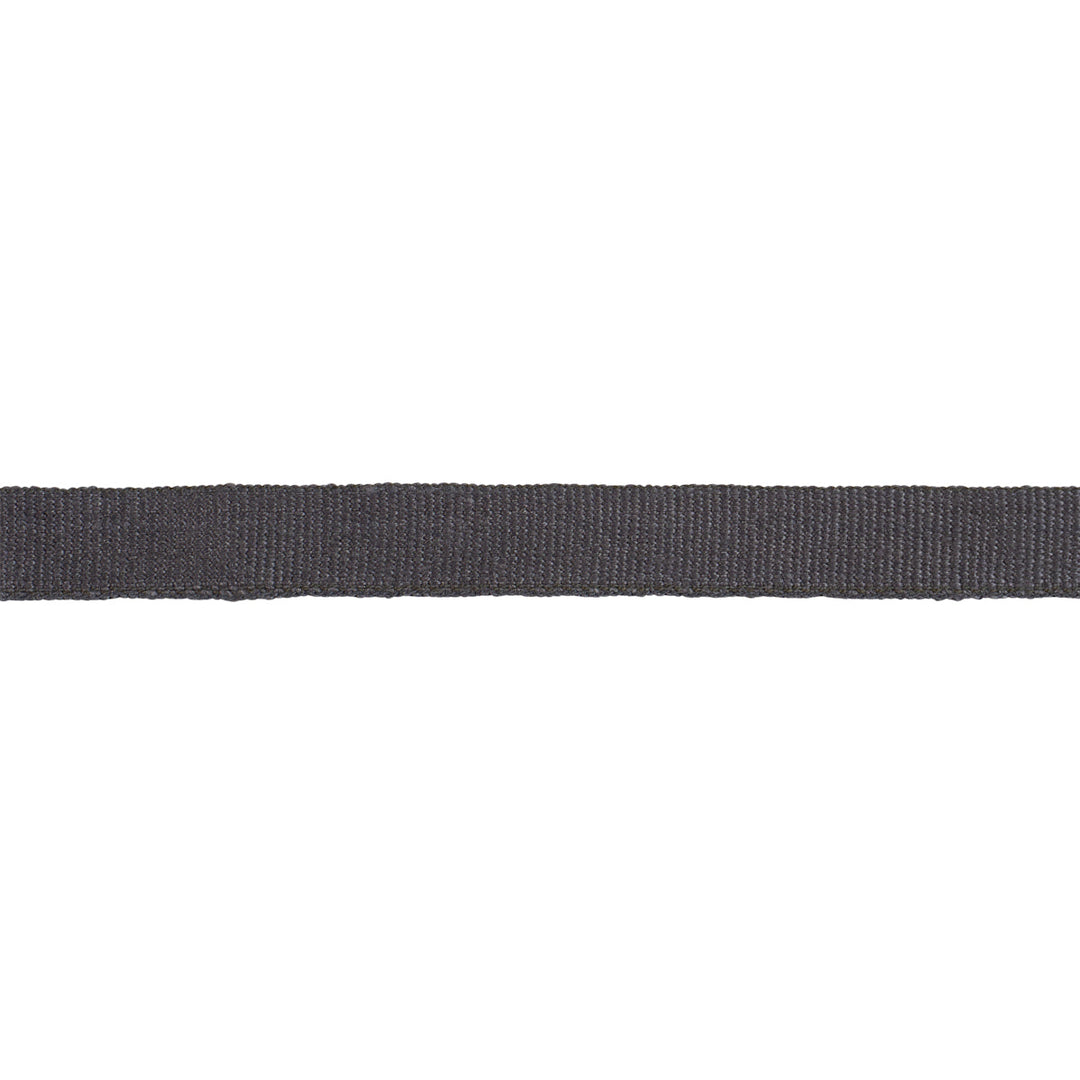 Schumacher Trim Mathias Linen Tape Narrow - Charcoal