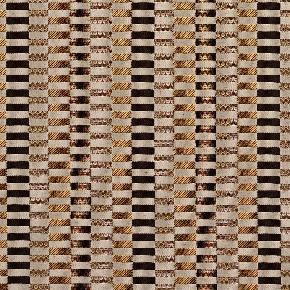 8526 Gold/Shift by Charlotte Designer Fabric Contemporary Wovens 100% Woven Polyester Asia Exceeds 100,000 Wyzenbeek Rubs (Heavy Duty) </p><p>Repeat: Horizontal: 4.5" 54 Inches - Swanky Fabrics -