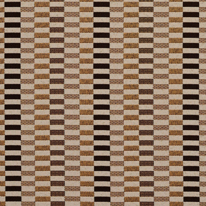 8526 Gold/Shift by Charlotte Designer Fabric Contemporary Wovens 100% Woven Polyester Asia Exceeds 100,000 Wyzenbeek Rubs (Heavy Duty) Horizontal: 4.5" 54 Inches - Swanky Fabrics -