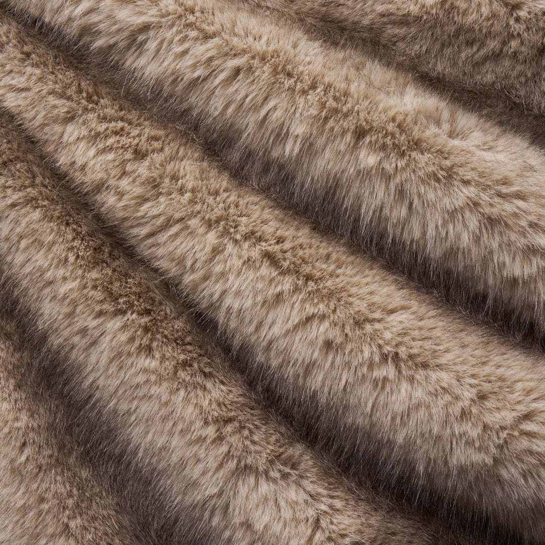 Schumacher Fabric Valais Faux Fur - Buff
