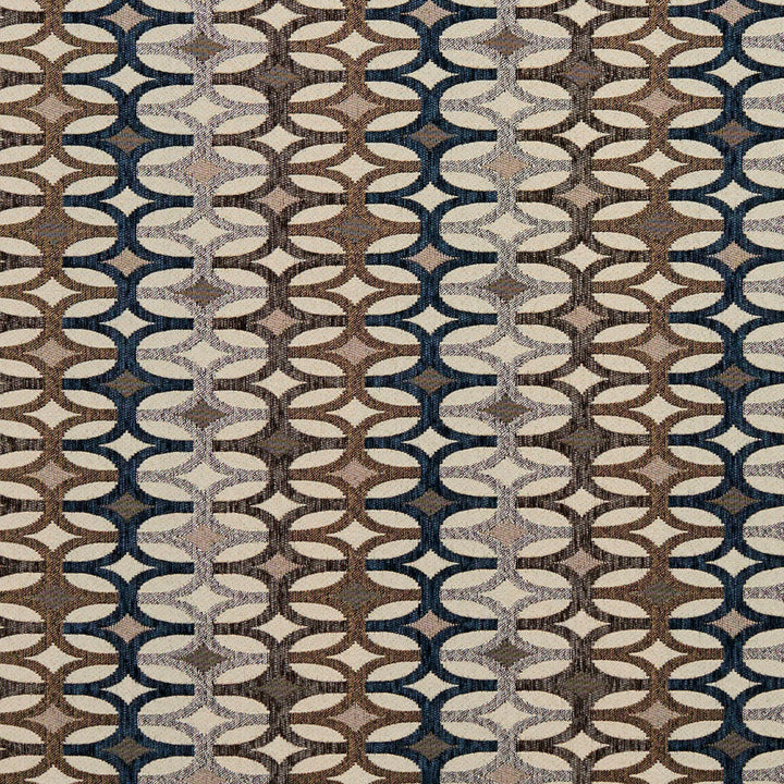 8547 Royal/Interlock by Charlotte Designer Fabric Contemporary Wovens 100% Woven Polyester Asia Exceeds 100,000 Wyzenbeek Rubs (Heavy Duty) </p><p>Repeat: Horizontal: 7.5" x Vertical: 3" 54 Inches - Swanky Fabrics -