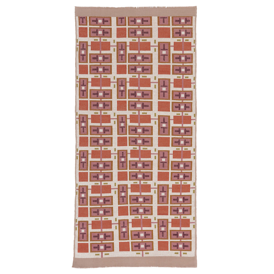 Schumacher Fabric Ocular Hand Woven Brocade - Sunset