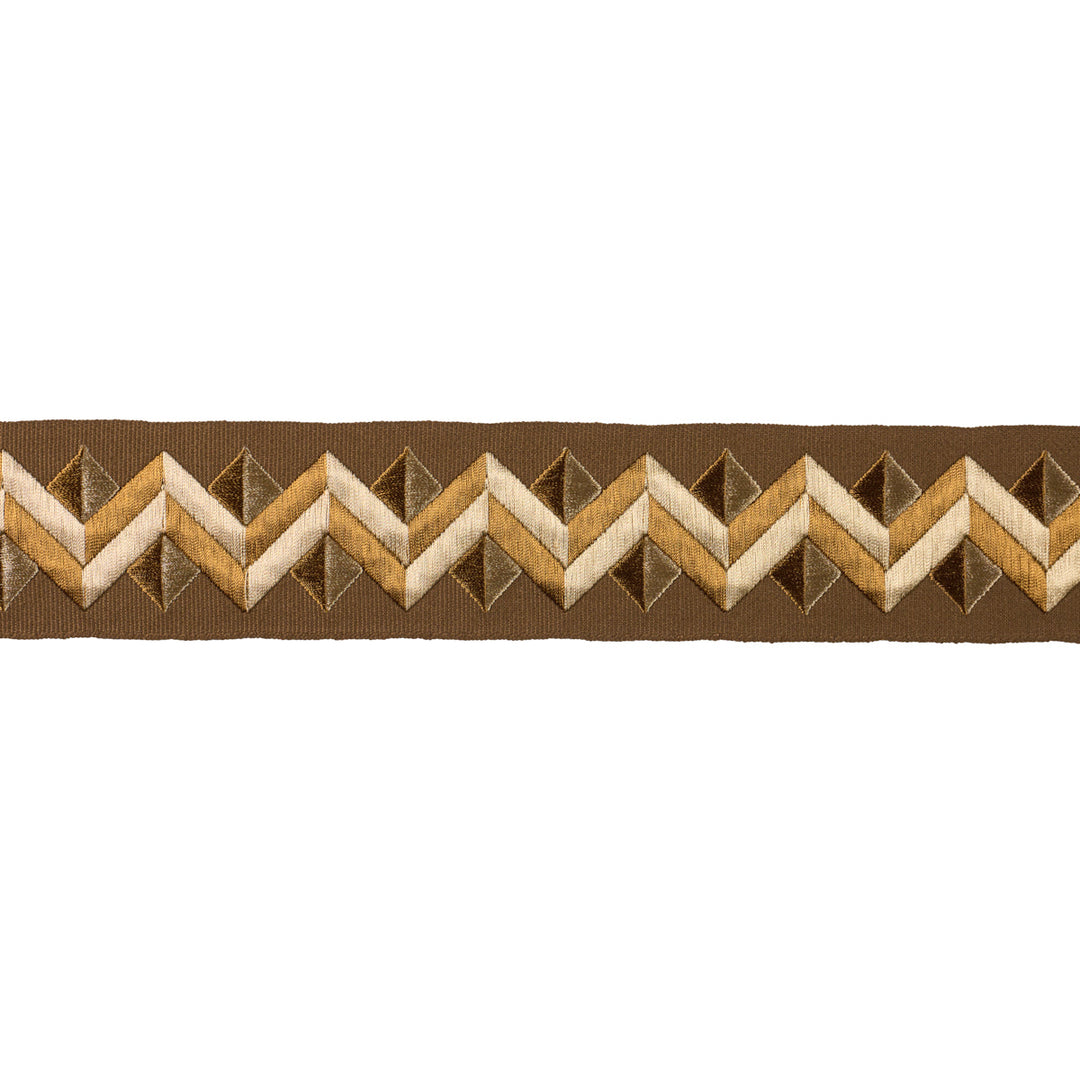 Schumacher Trim Zigzag Moderne Tape - Tiger'S Eye