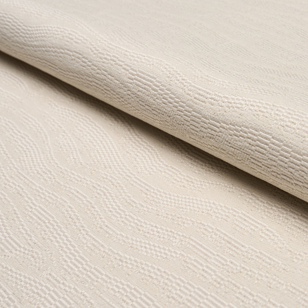 Schumacher Fabric Ridgeline - Pearl