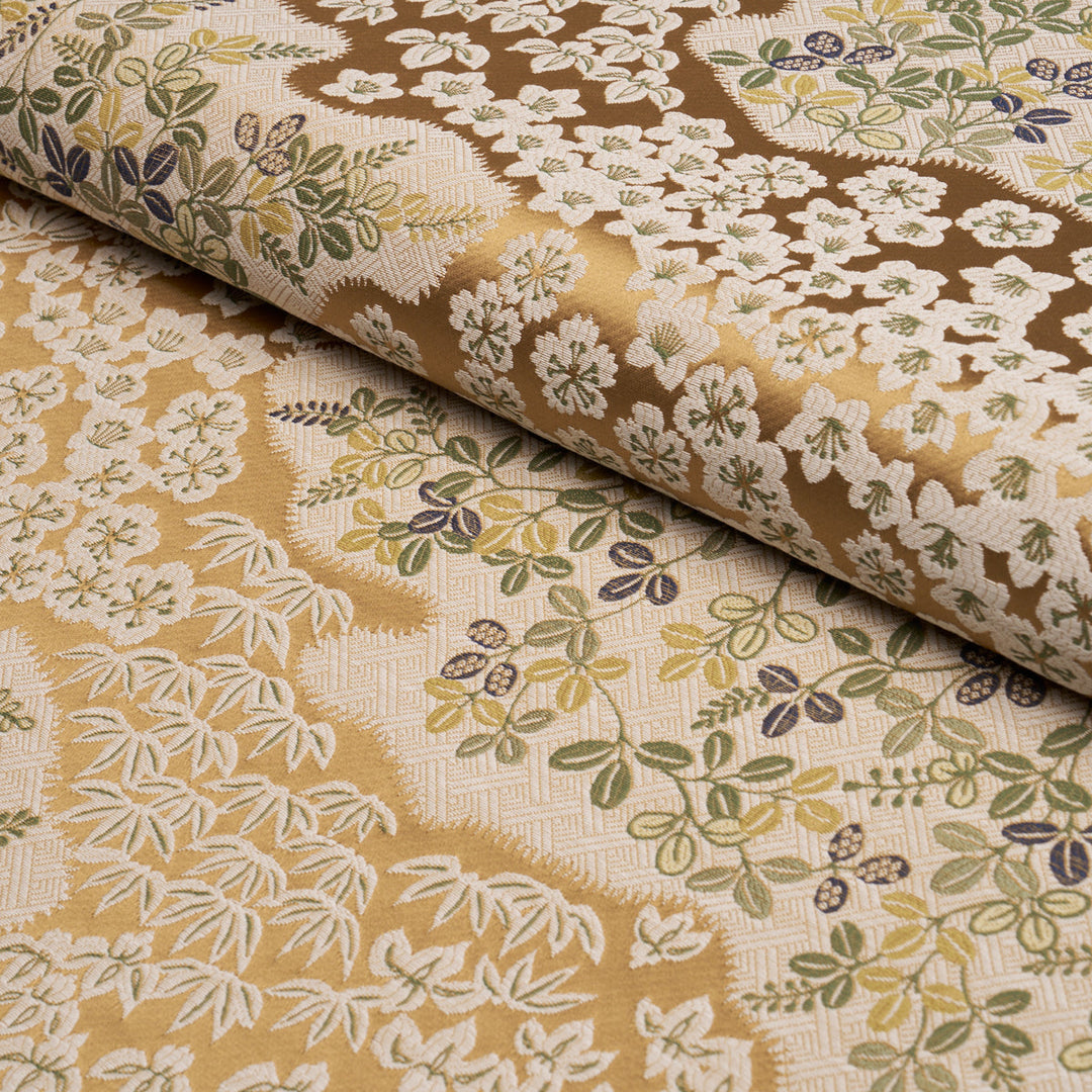 Schumacher Fabric Lorene - Ochre