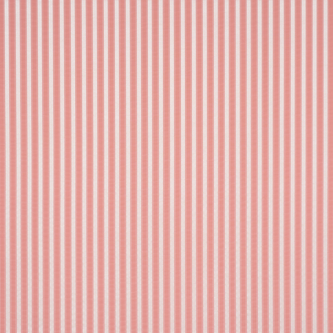 Schumacher Fabric Lincoln Small Stripe - Pink