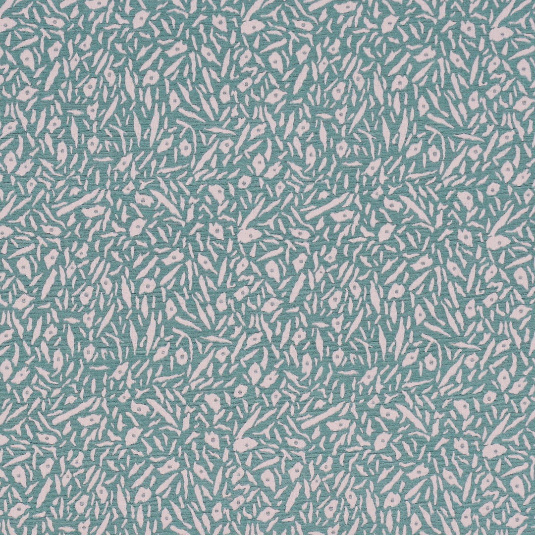Schumacher Fabric Jungle Moss - Sky