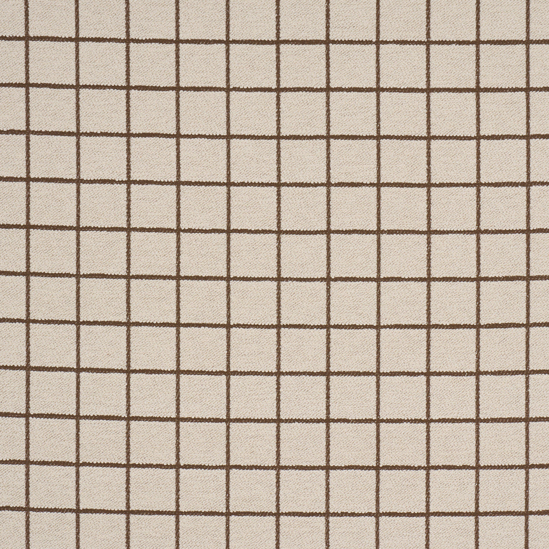 Schumacher Fabric Tucson Grid - Brown