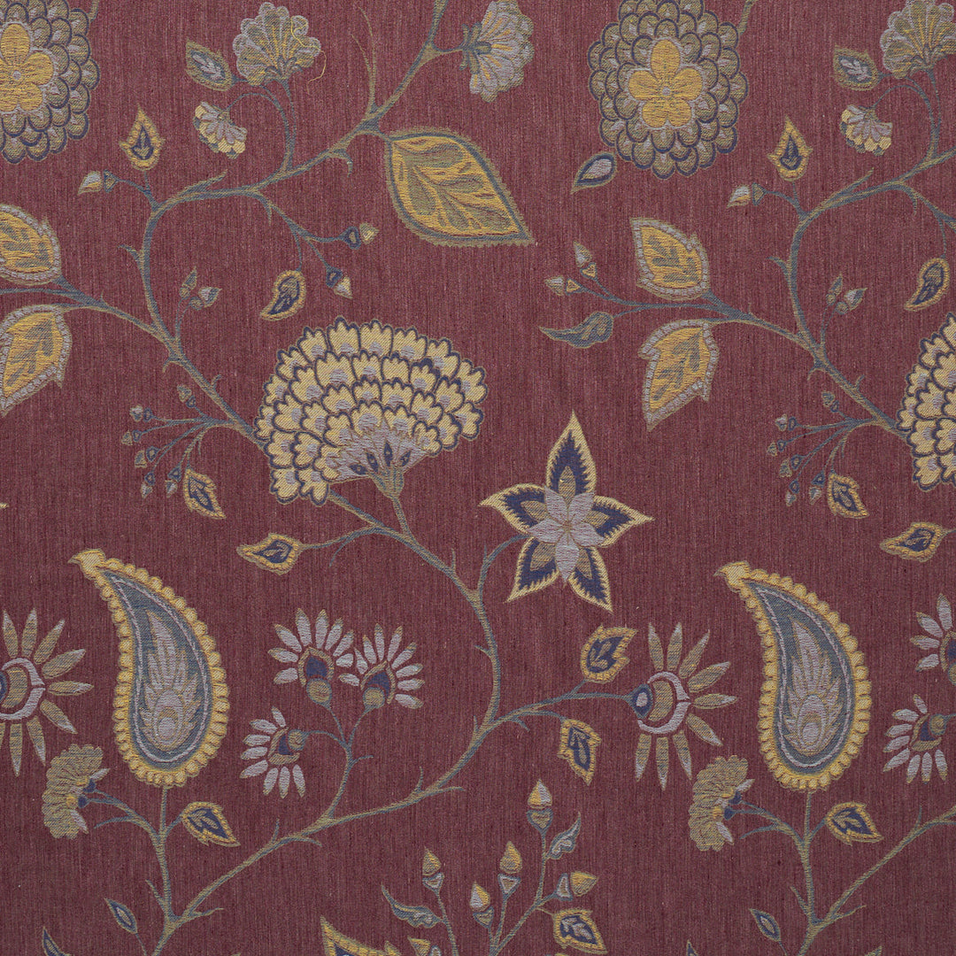 Schumacher Fabric Fiammetta Jacquard - Rosa