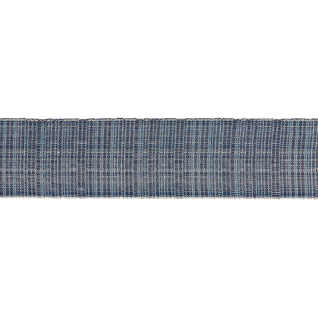 Schumacher Trim Tweed Tape Wide - Indigo