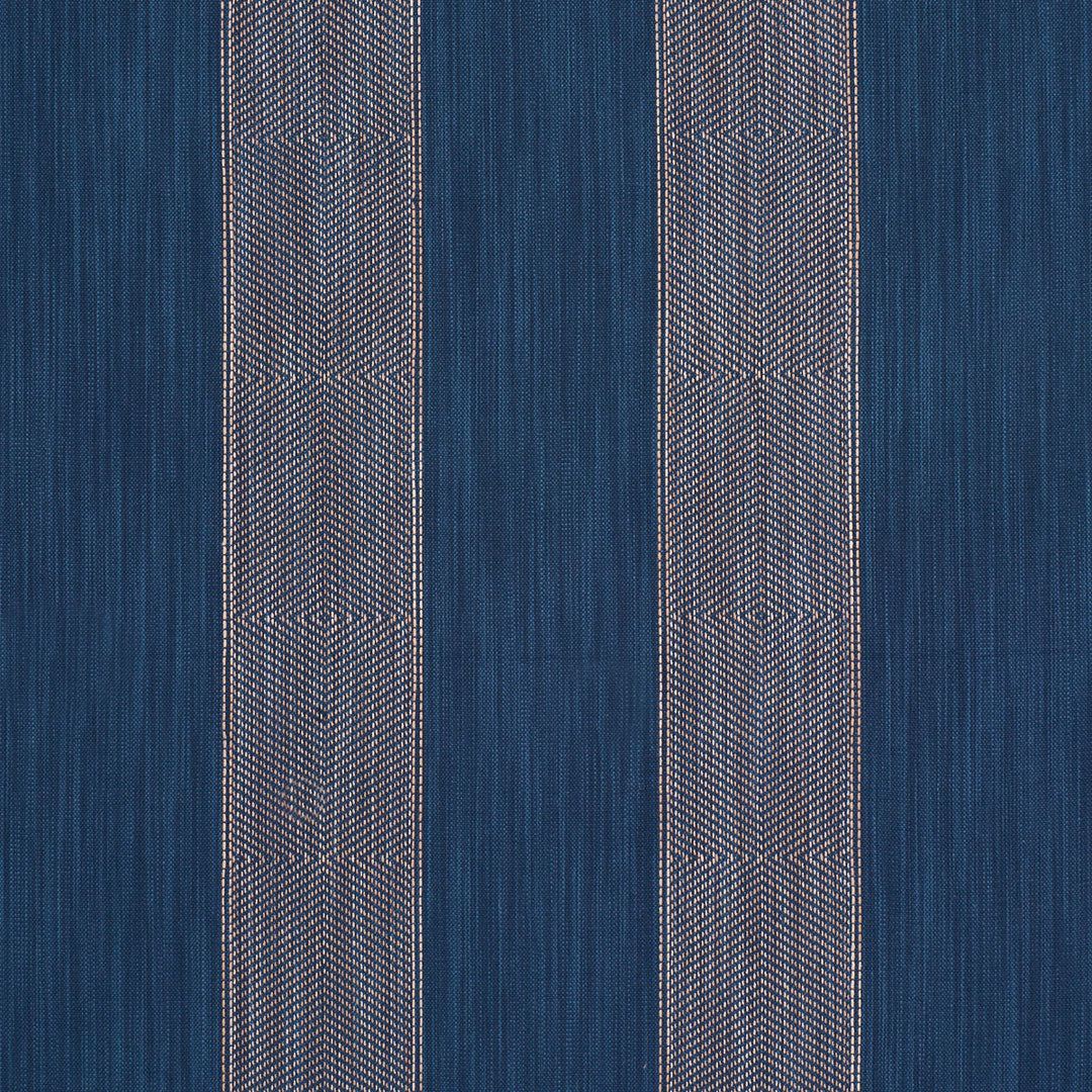 Schumacher Fabric Universal Stripe - Indigo