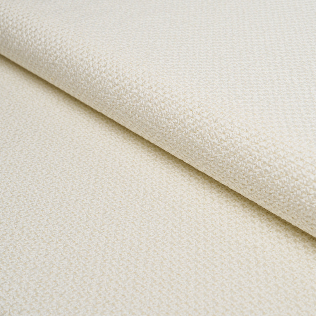 Schumacher Fabric Raye Performance - White
