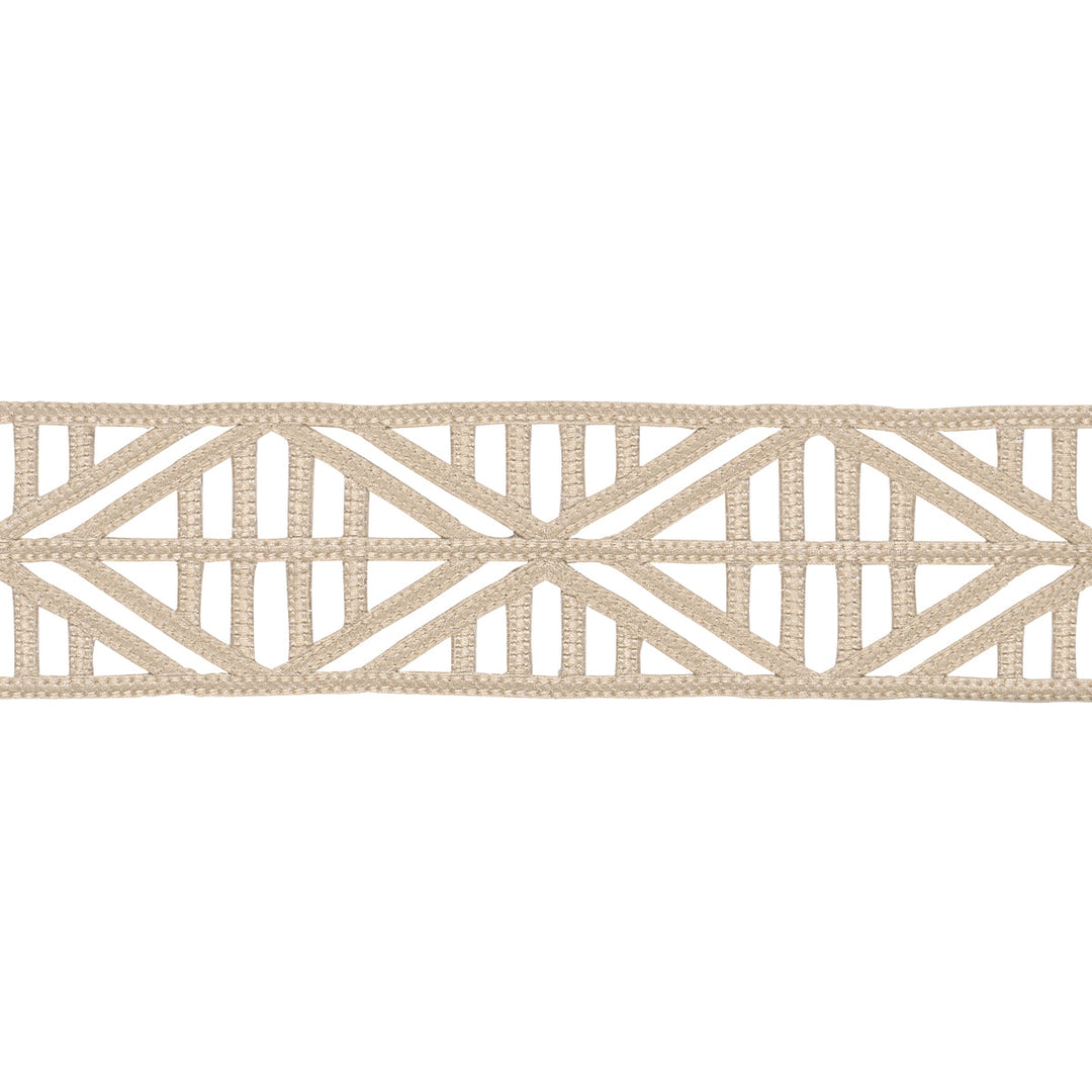 Schumacher Trim Diamond Lattice - Taupe