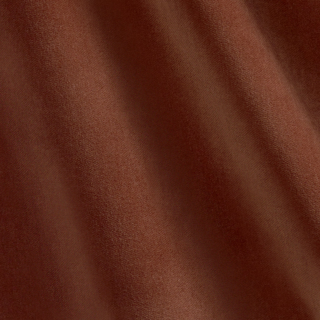 Schumacher Fabric Rocky Performance Velvet - Terracotta