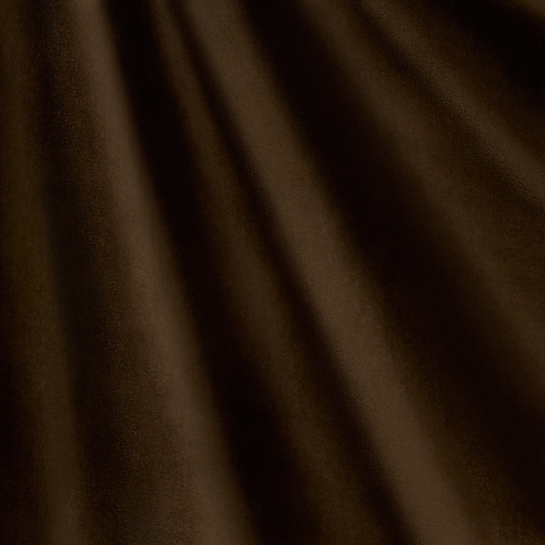 Schumacher Fabric Rocky Performance Velvet - Brun