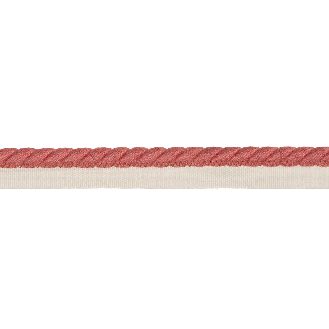 Schumacher Trim Henley Cotton Cord - Coral