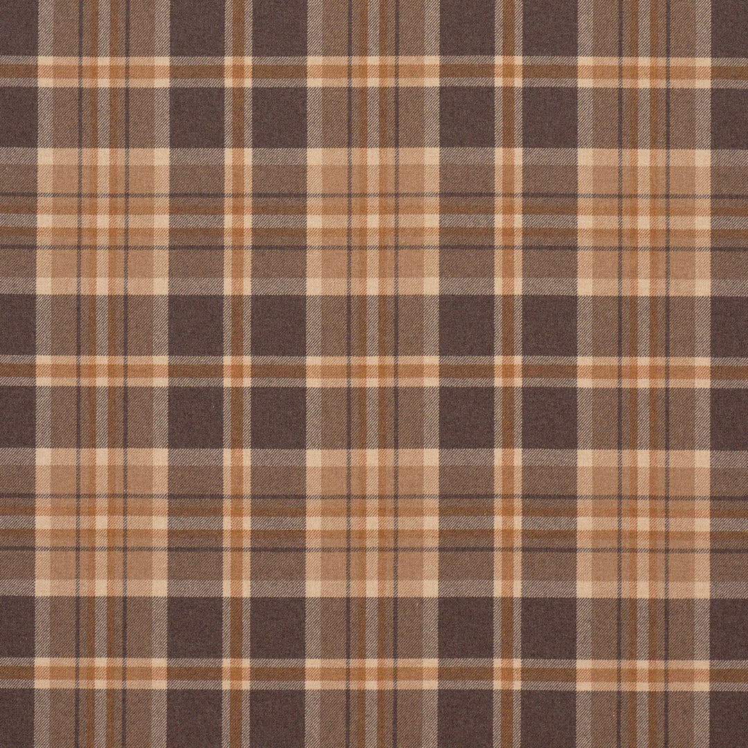 Schumacher Fabric Harris Merino Plaid - Spice