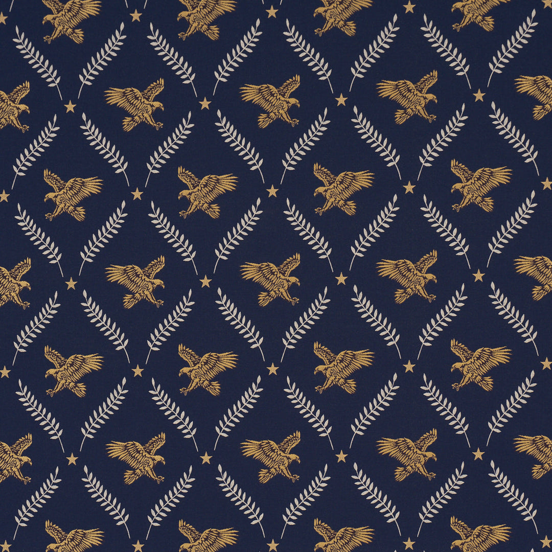 Schumacher Fabric Lolaire - Navy