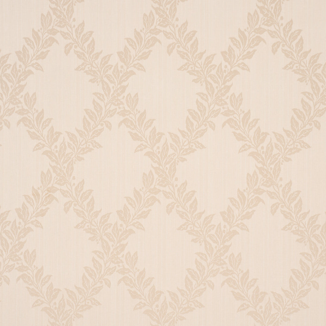 Schumacher Fabric Tyninghame Trellis - Ivory