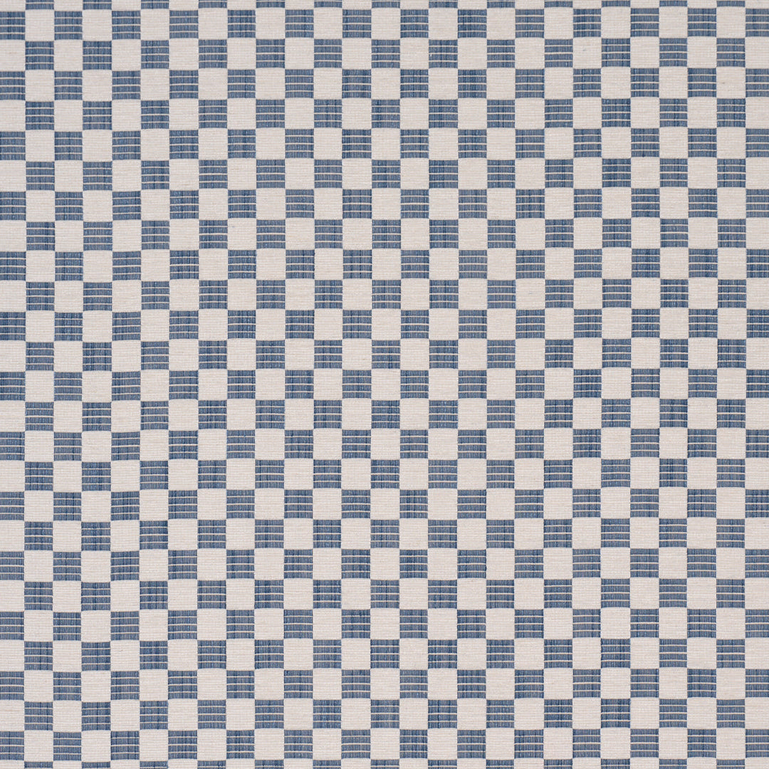 Schumacher Fabric Elkhart Performance - Indigo