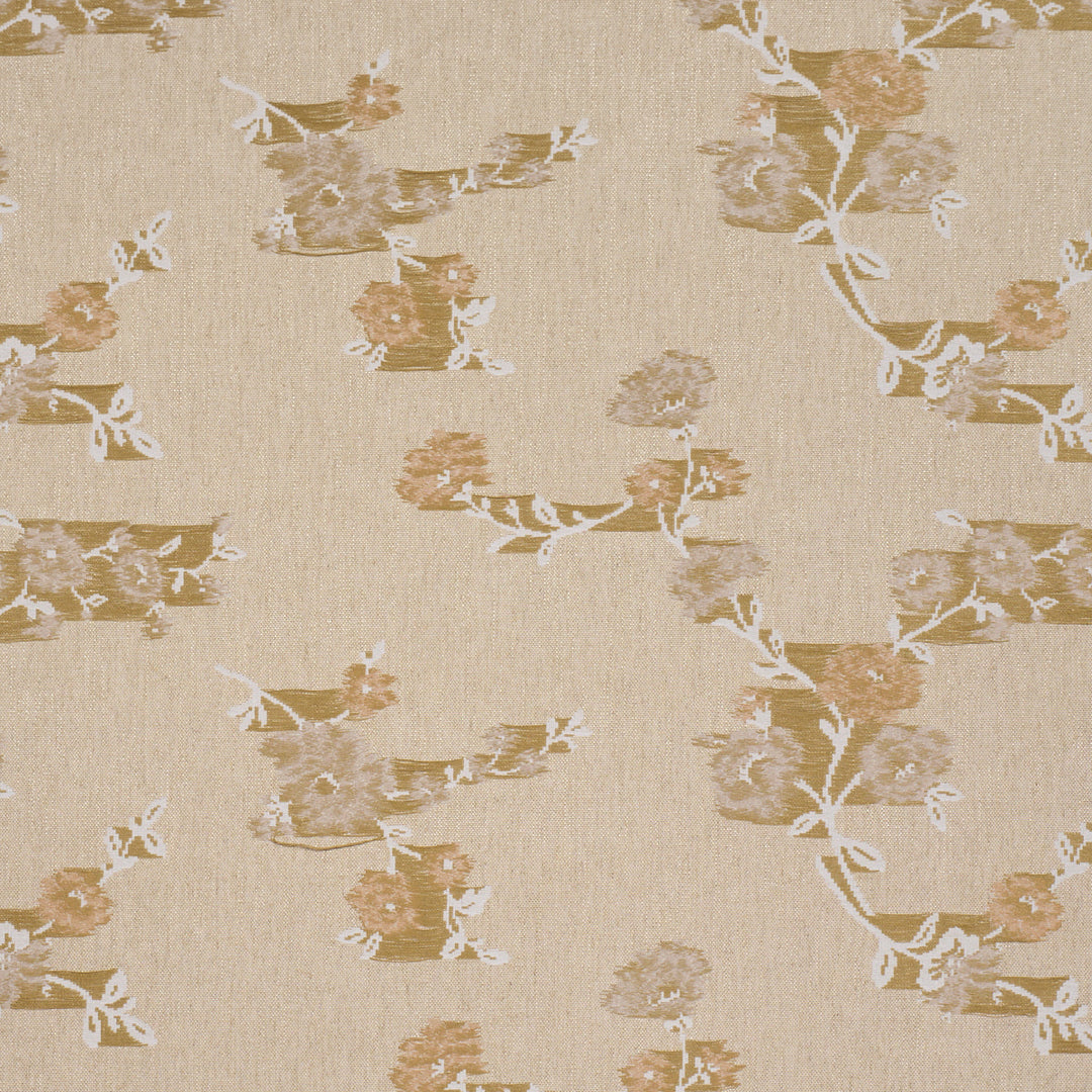 Schumacher Fabric Trace Of Connection - Blush