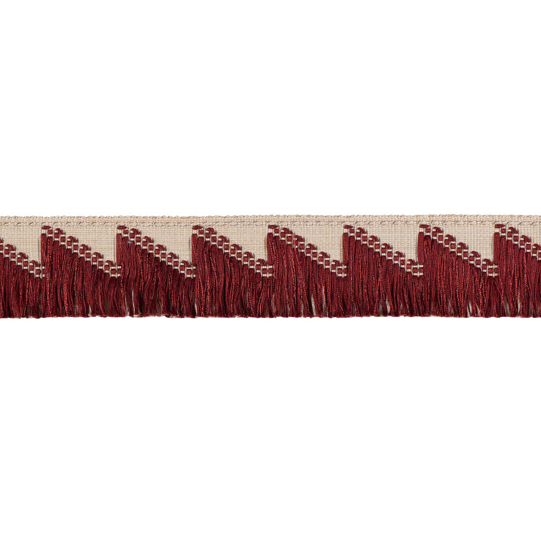 Schumacher Trim Trace Of Connection Fringe - Merlot