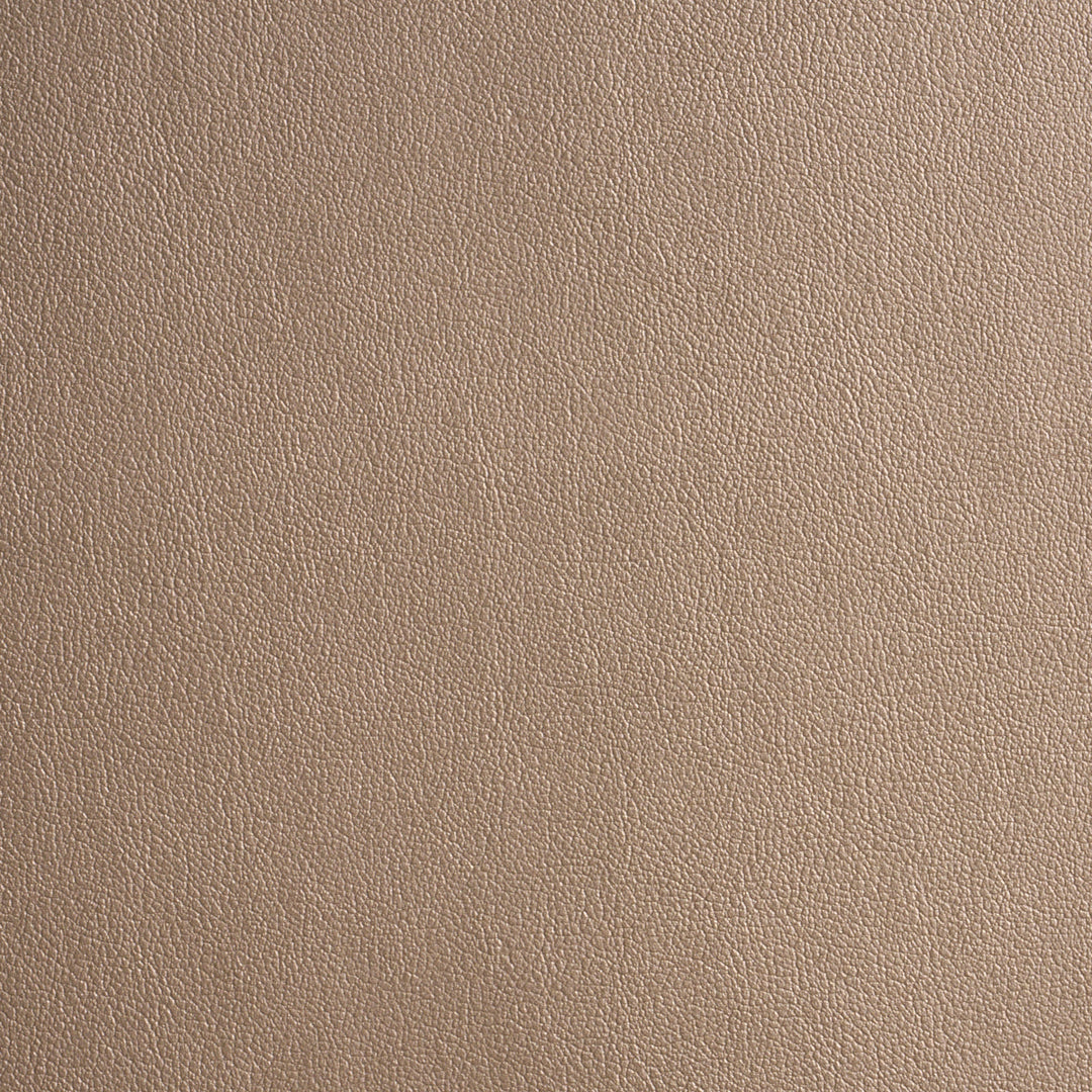 Schumacher Fabric Metallic Vegan Leather Outdoor - Dune