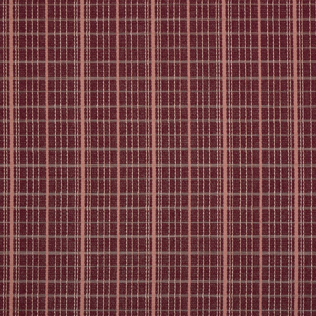 Schumacher Fabric Merrick Performance Plaid - Garnet
