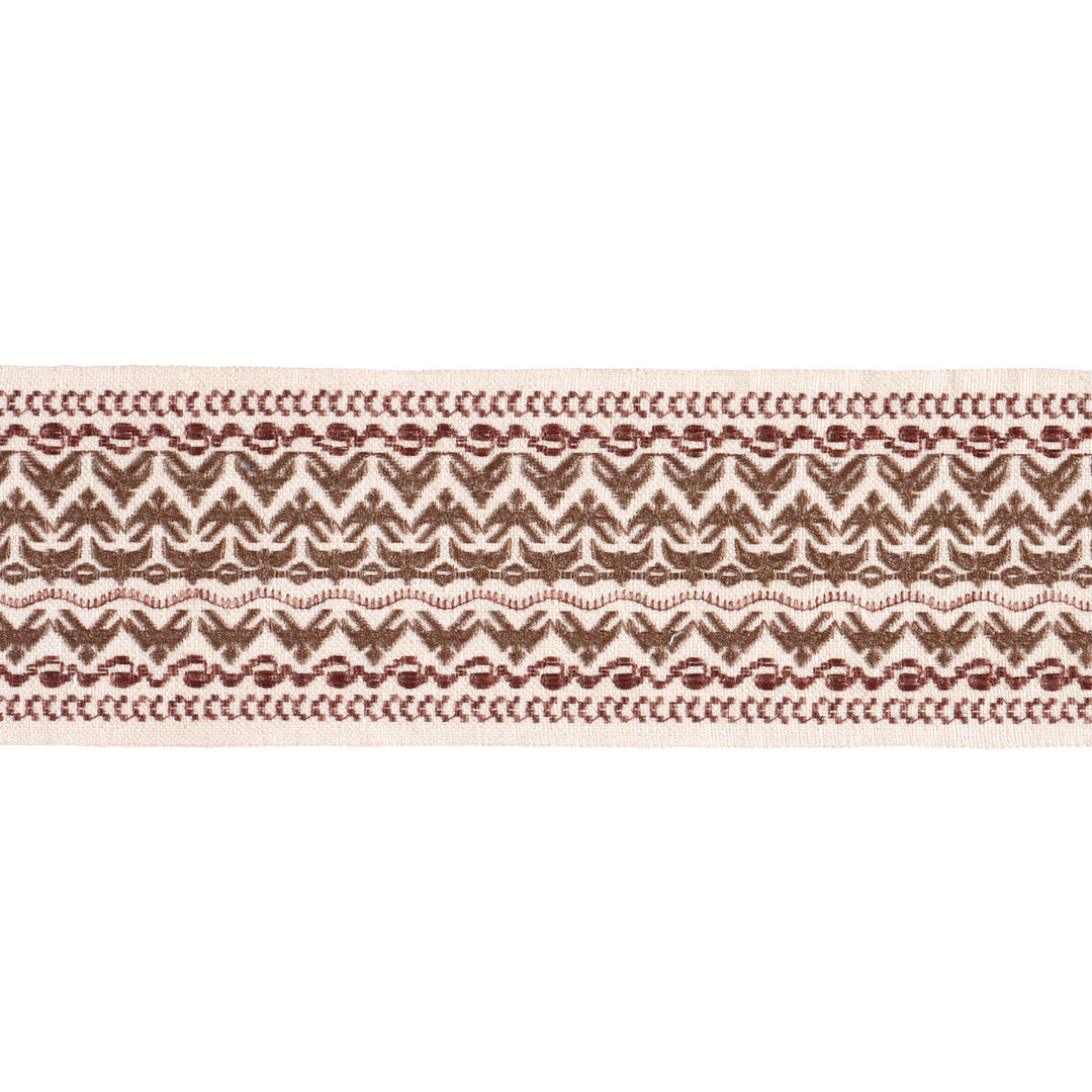 Schumacher Trim Fez Trim - Rust
