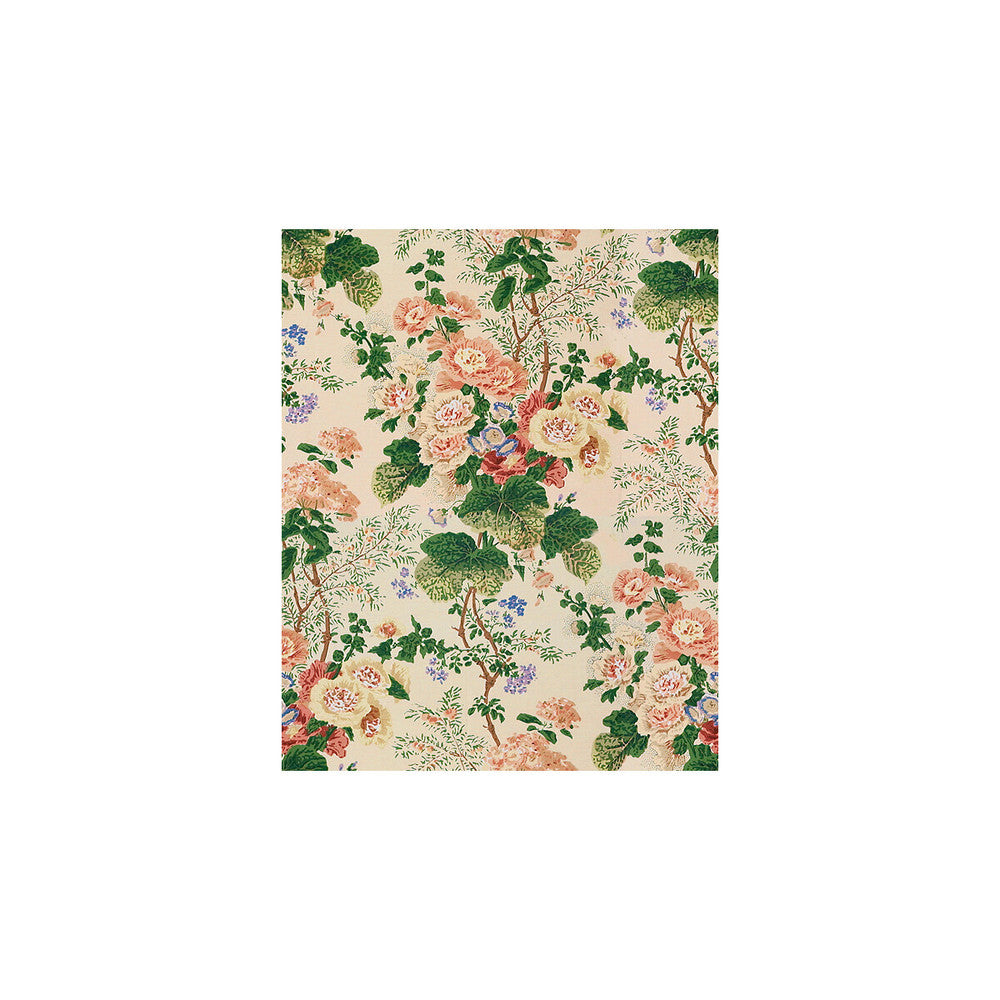 Althea Print Blush by Lee Jofa Designer Fabric COTTON - 100% Thailand LIGHT Horizontal: 26.5 and Vertical: 31.75 51 - Swanky Fabrics -