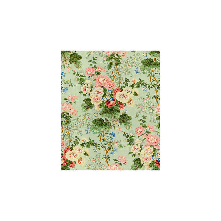 Althea Print River B by Lee Jofa Designer Fabric LINEN - 100% Thailand LIGHT Horizontal: 27.25 and Vertical: 31.75 51 - Swanky Fabrics -