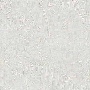 Tommy Bahama Fabric Monstera Emb. Coconut 880184
