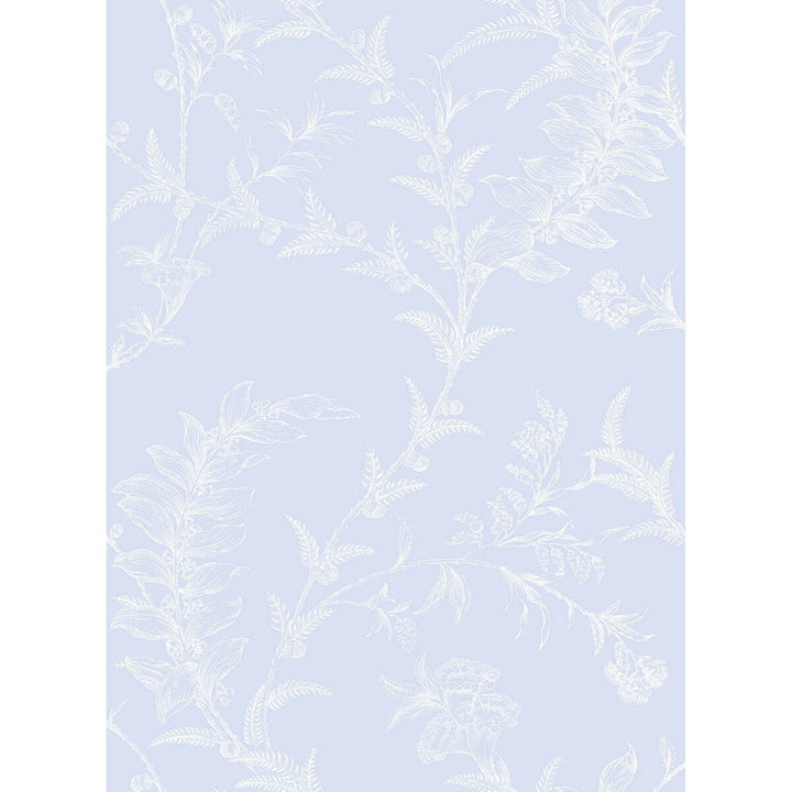 Ludlow Pale Blue by Cole & Son Designer Wallcovering - PAPER - 100% United Kingdom - Horizontal: - and Vertical: 28.5 21 - Swanky Fabrics -