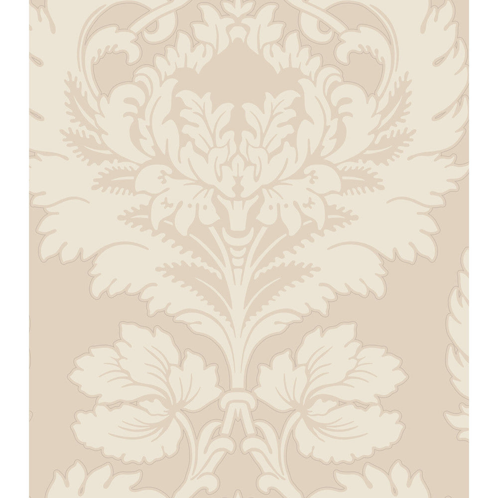 Hovingham Creme by Cole & Son Designer Wallcovering PAPER - 100% United Kingdom Horizontal: and Vertical: 21 21 - Swanky Fabrics -