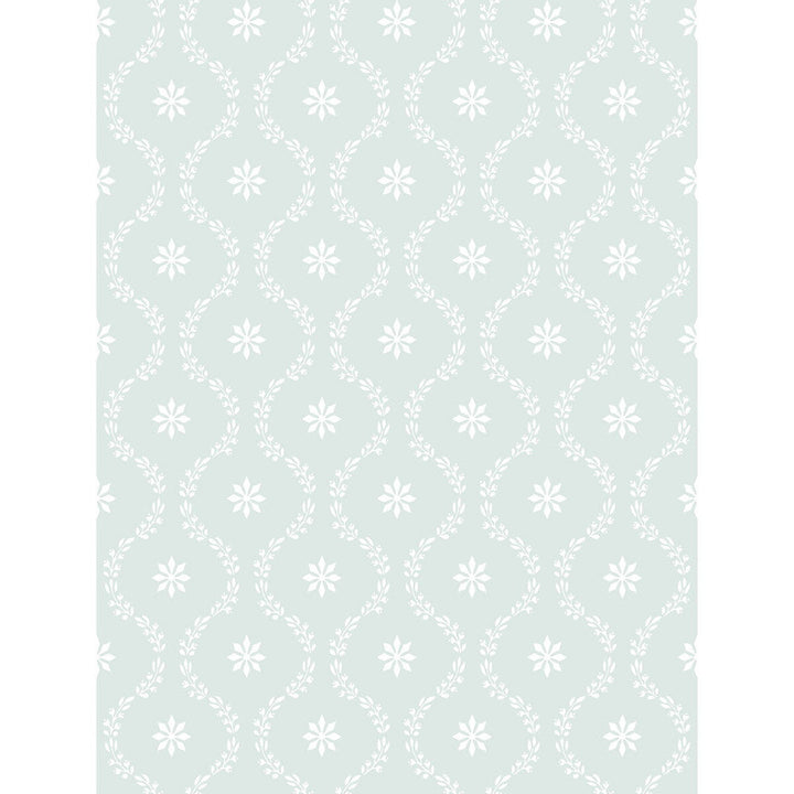 Clandon Seafoam by Cole & Son Designer Wallcovering PAPER - 100% United Kingdom Horizontal: and Vertical: 5.5 21 - Swanky Fabrics -