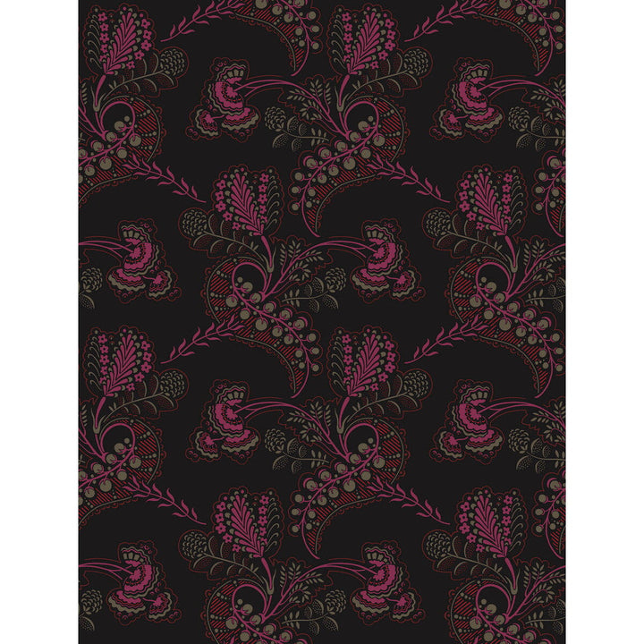 Hartford Noir by Cole & Son Designer Wallcovering PAPER - 100% United Kingdom Horizontal: and Vertical: 13.75 21 - Swanky Fabrics -