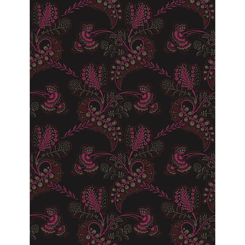 Hartford Noir by Cole & Son Designer Wallcovering PAPER - 100% United Kingdom Horizontal: and Vertical: 13.75 21 - Swanky Fabrics -
